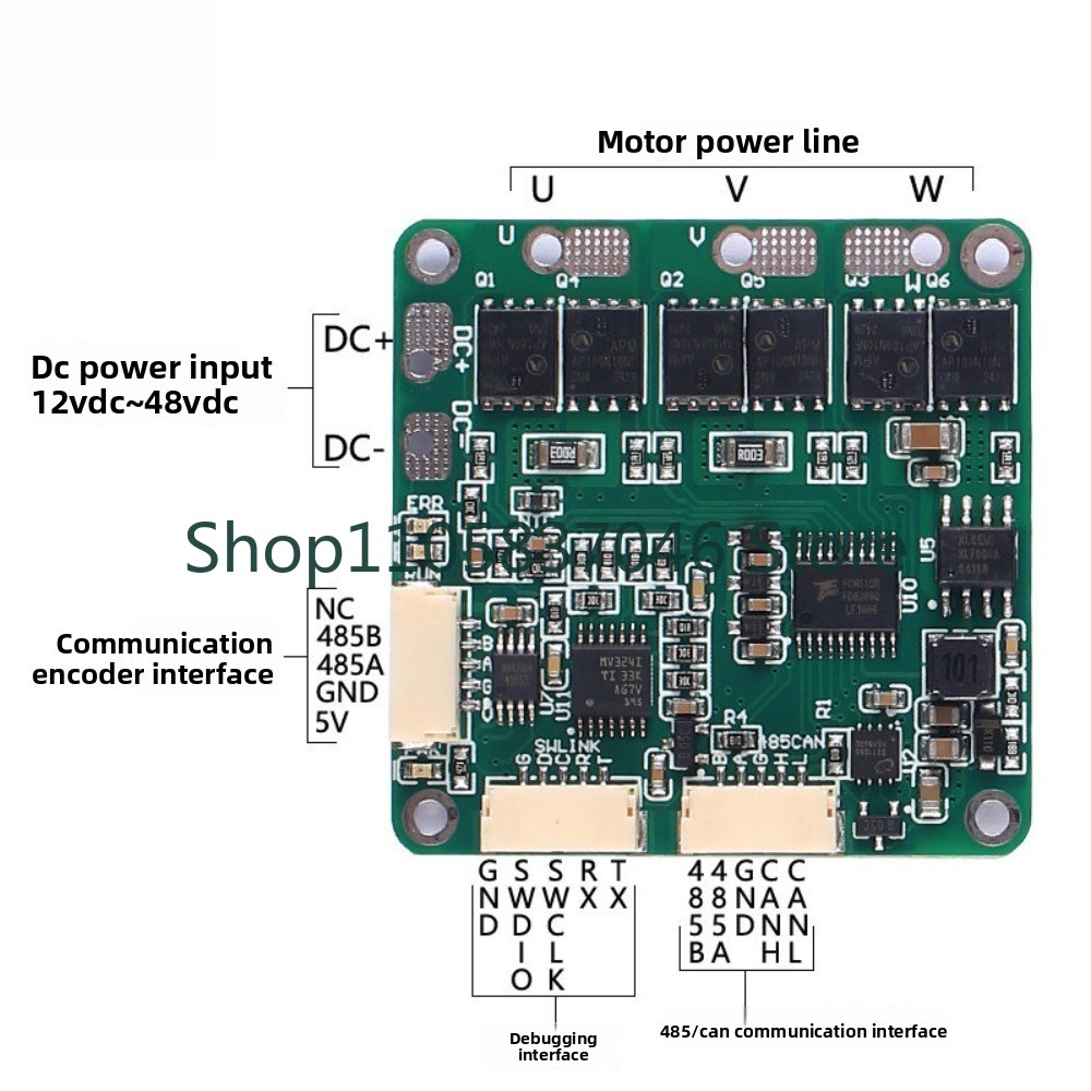 ブラシレスモーター駆動ボード、FOCベクトル制御サーボモータ - Direct Drive Servo Motor Robotics のレビューと価格